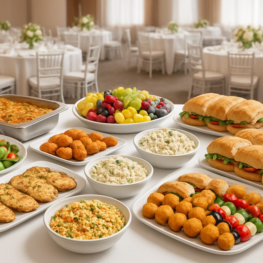 Catering-Optionen für große Events