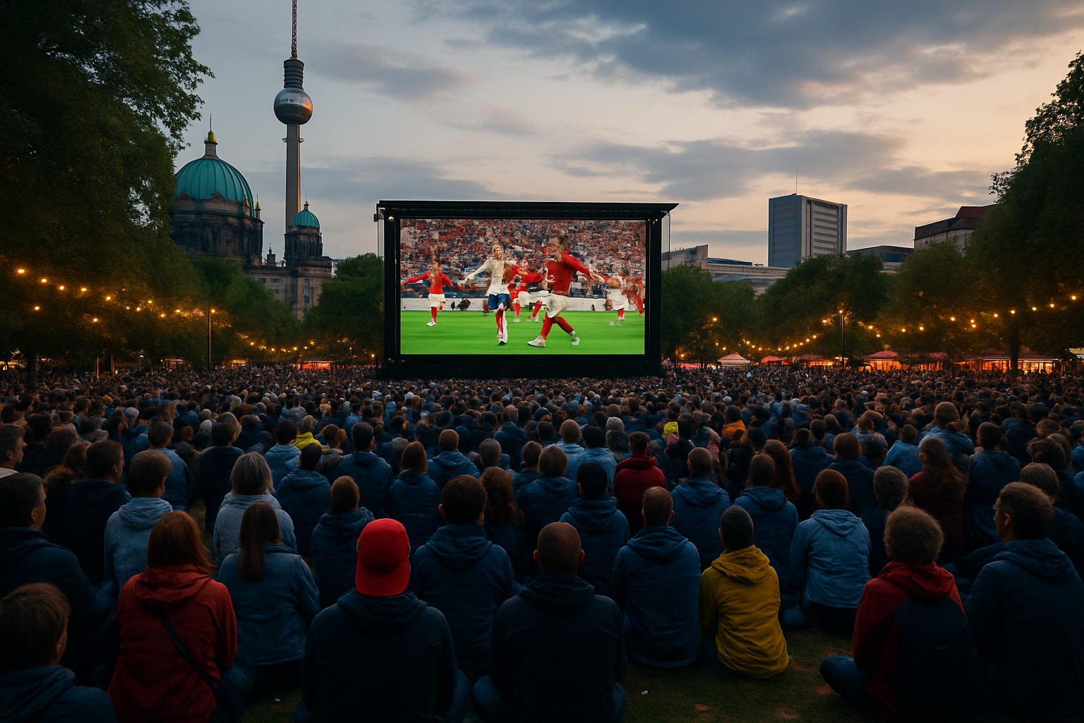 Public Viewing in Berlin organisieren