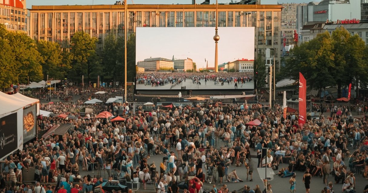 Public Viewing in Berlin organisieren — Die besten Locations für Public Viewing in Berlin