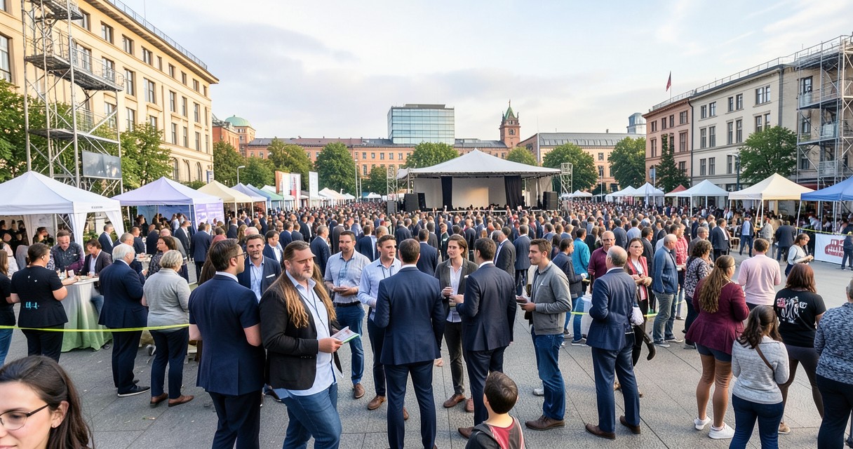 Professionelle Eventorganisation für Großveranstaltungen in Berlin — Auswahl und Management von Lieferanten und Dienstle